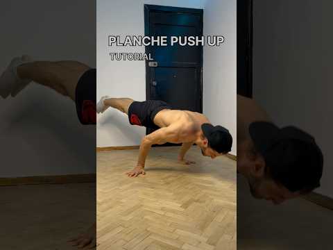 PLANCHE Push Up Tutorial #calisthenics #workout