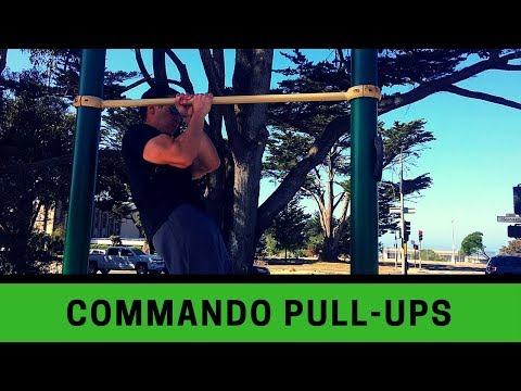 Variations of the Commando Pull-up aka Cliffhanger Pull-up