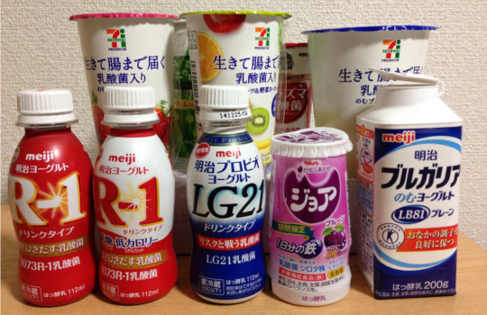 コンビニ～ヨーグルトランキング！？セブンイレブンおいしさ比較一覧表！