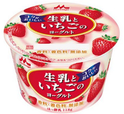 コクがおいしい生乳といちごのヨーグルト118g｜～4月21日新発売～2