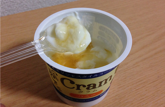 チチヤス「クラム(Cram)」ハニー80g｜ギリシャヨーグルト←食べた感想5