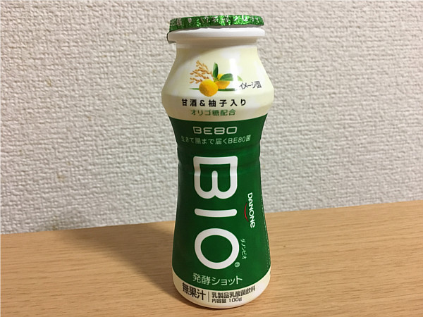ダノンビオドリンク甘酒&柚子入り←美味し~い!?応援したヨーグルトです!4