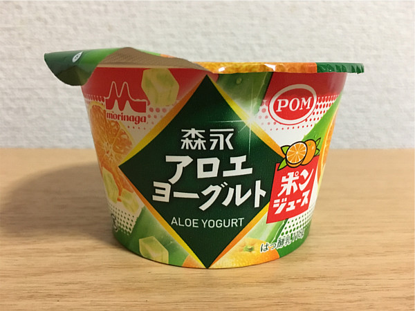 森永アロエヨーグルト×ポンジュースのコラボ商品...食べてみました!4