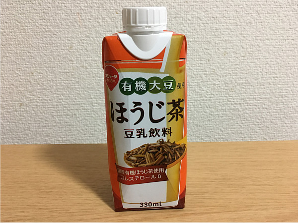 スジャータめいらく「ほうじ茶(豆乳飲料)」←飲んでみました5