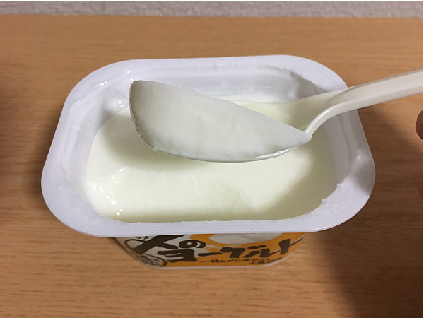 明治〆(シメ)のヨーグルト食べてみた3