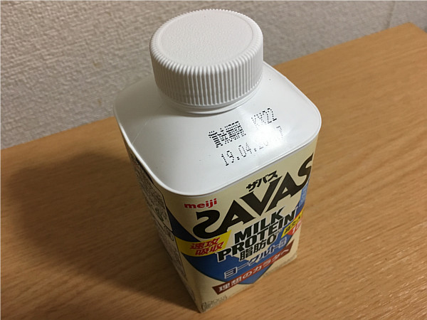 ザバスミルクプロテイン脂肪０「ヨーグルト風味430ml」