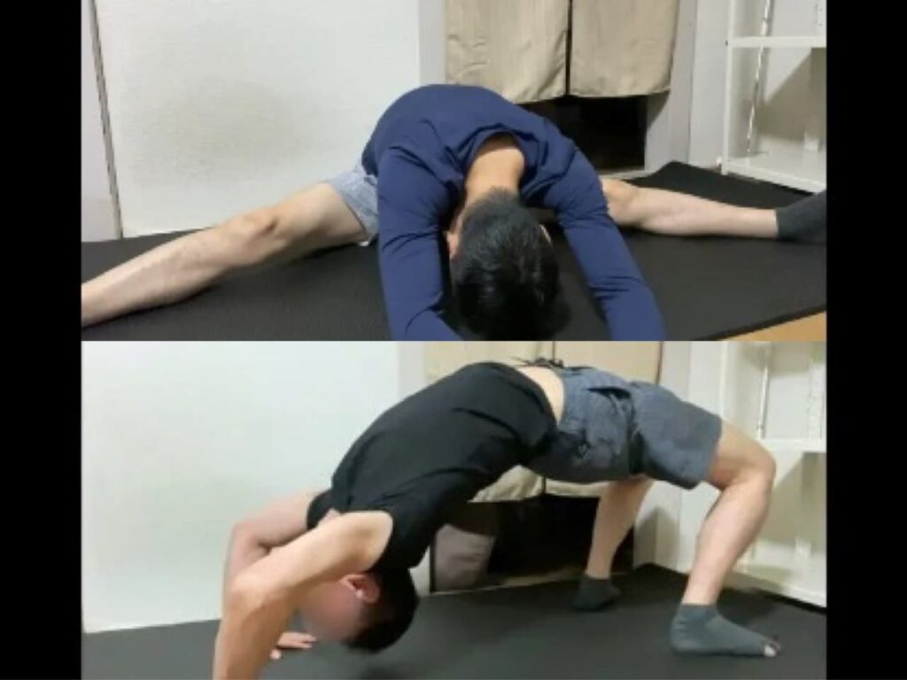 ブリッジ&開脚前屈で〝巡り良いカラダ作り〟へ