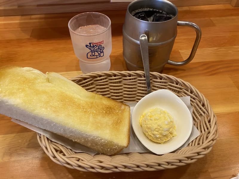 コメダ珈琲モーニング写真①