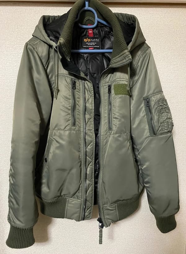 アルファカーコート(セージ)-写真