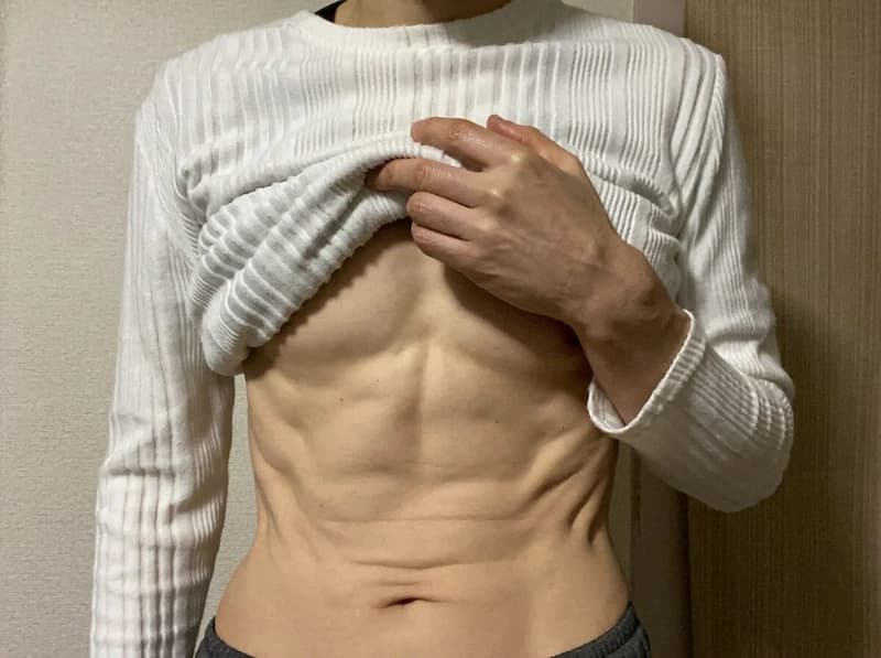 2026年1月:腹筋の割れ具合-写真1