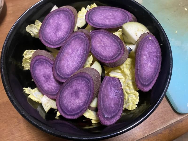 紫芋＆野菜レンチン用-写真2