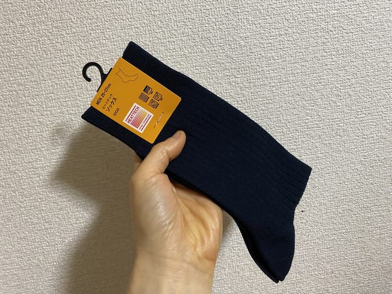 UNIQLOヒートテックソックス/ワイドリブ-写真1