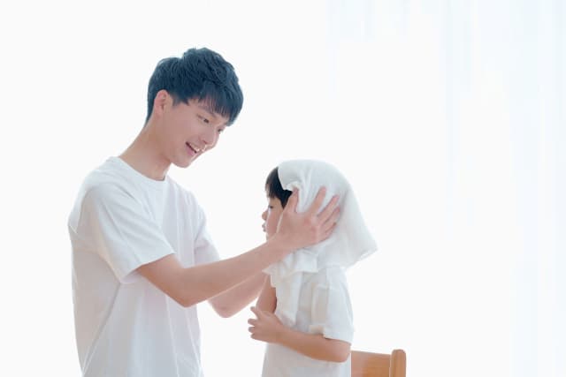 写真AC-風呂上がりのイメージ