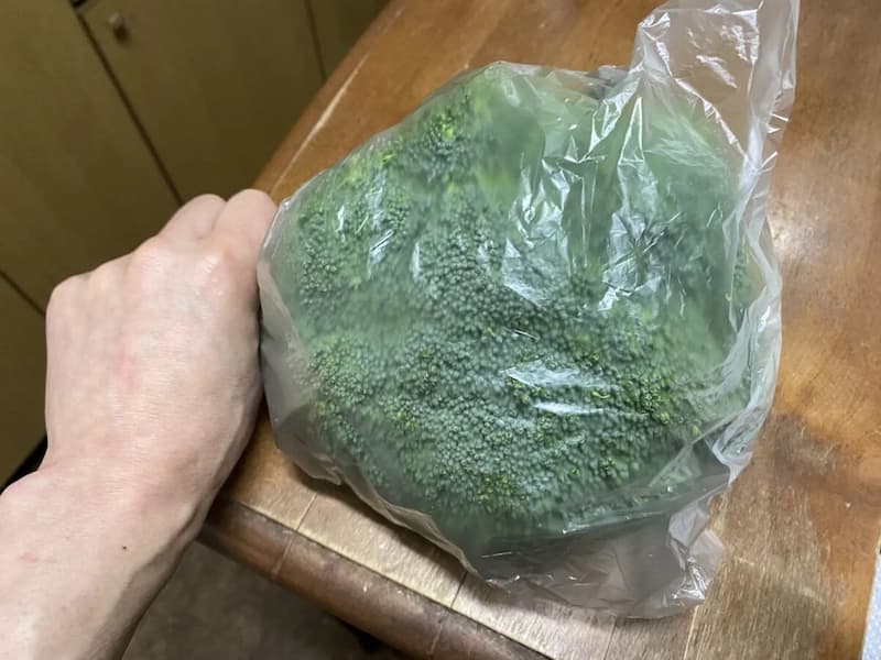 超BIGサイズのブロッコリー-写真