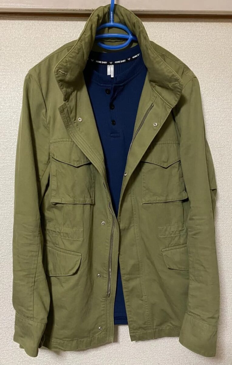 マッキントッシュM65型ジャケット写真