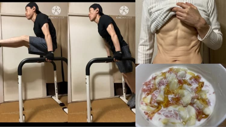 50代-腹筋鍛え→再びシックスパックへ！下腹部の健康作りにも！