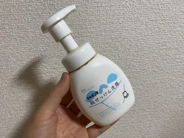 シャボン玉〝純せっけん洗顔泡タイプ本体〟写真