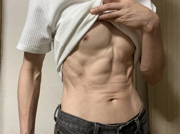 2026年9月:55歳-腹筋・ウエスト(1日1食)写真2