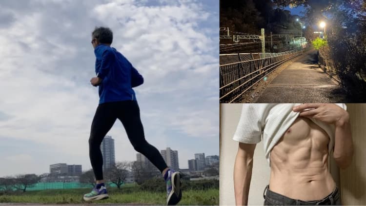 55歳筋トレ-足のつまずき完全解決！？早朝ランニング効果ですねー♪